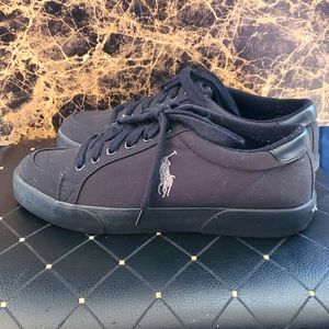 Women's black size 10 polo shoes